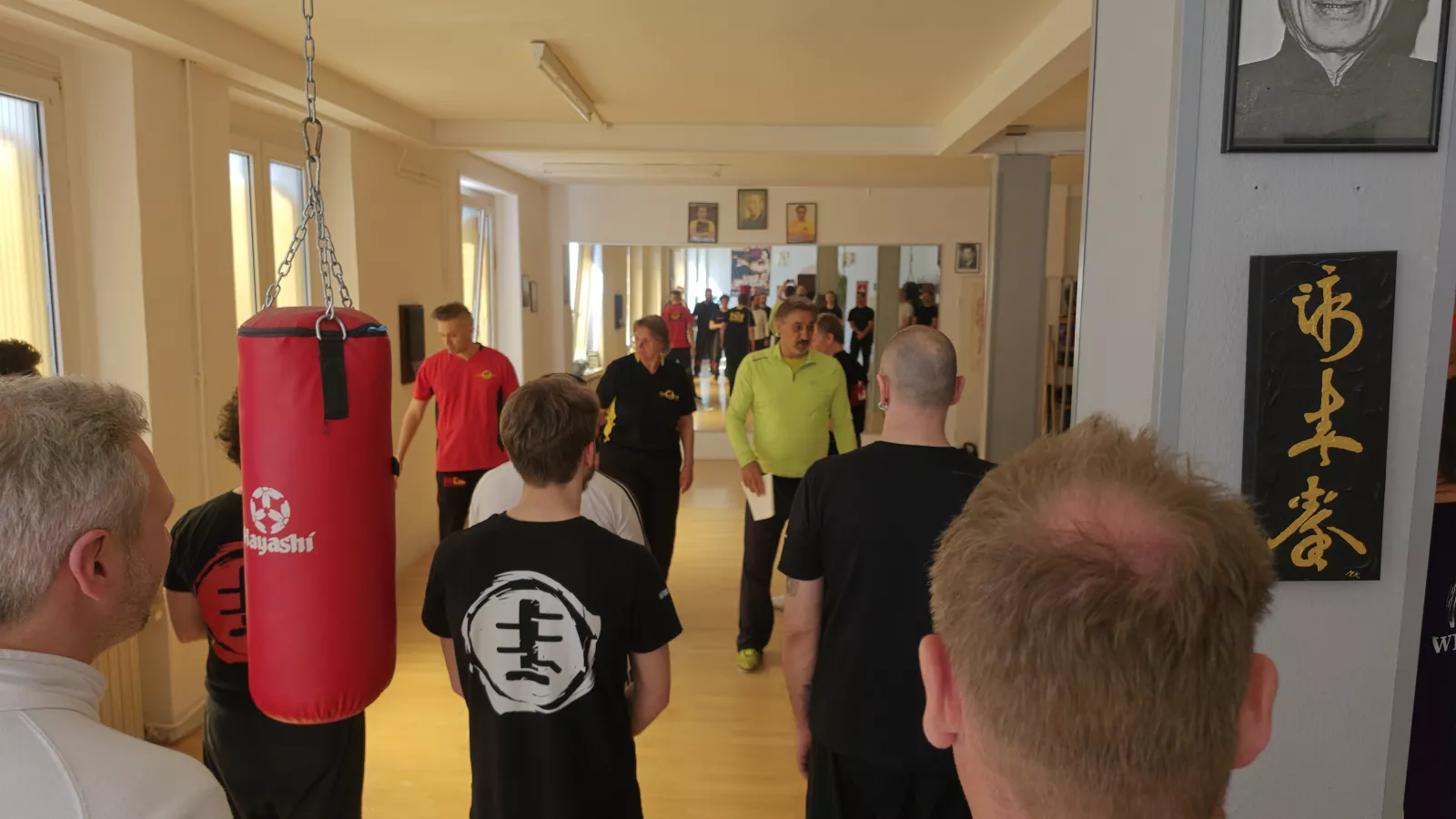 Gruppenbild mit Dai Sifu Emin Boztepe